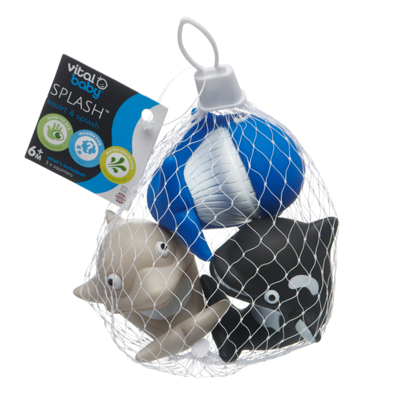 Vital baby SPLASH Squirt & Splash Sharks and Whales